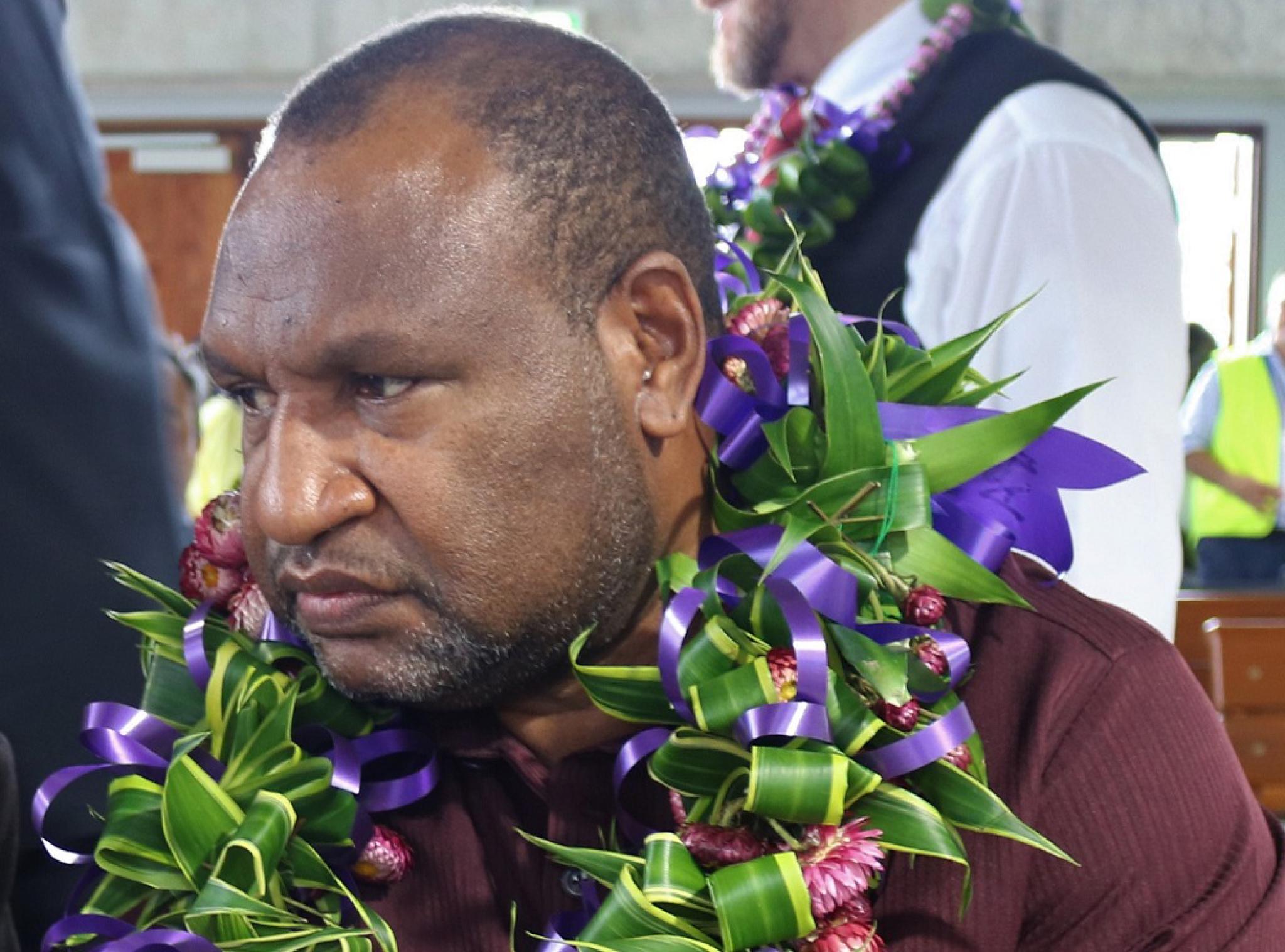 Papua New Guinea Prime Minister James Marape. Picture credit:  Australian High Commission Papua New Guinea