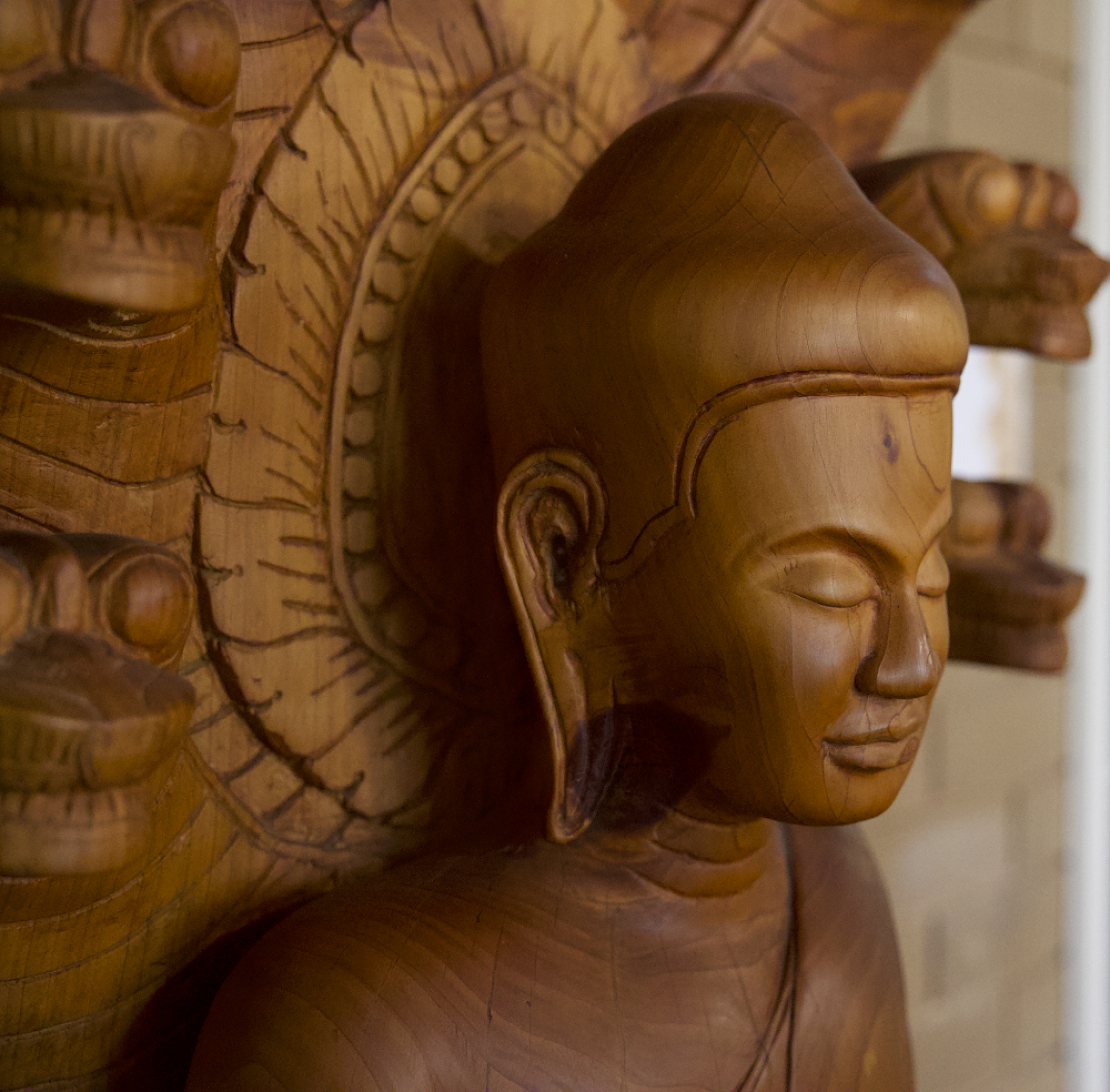 Meditating Buddha sheltered by the Naga King, 1996 Acc. 0280