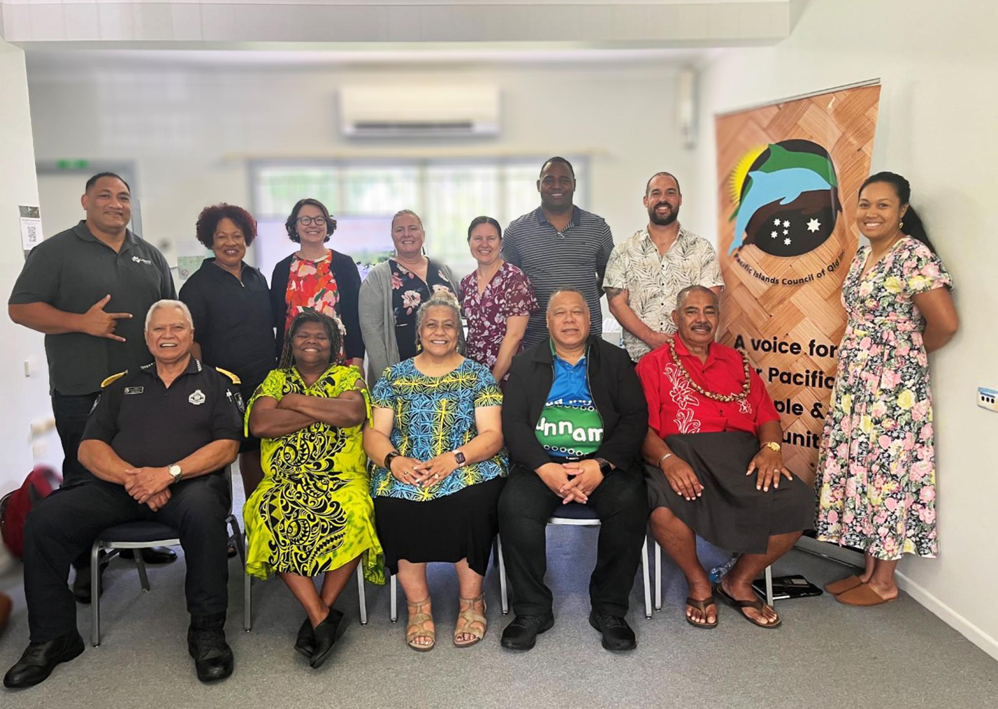 Workshop participants at Pasifika House, Brisbane, 9 December 2022.