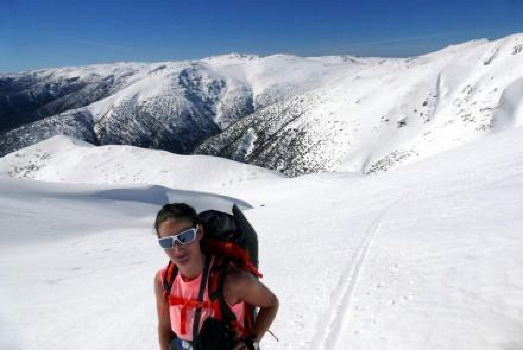 Dori at the Snowy Mountains during her ANUMC trip in 2017, Provided