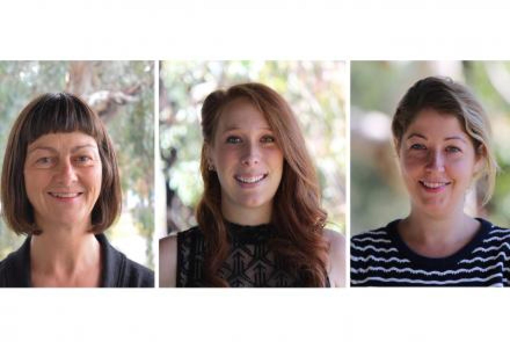Image: Sharon Friel, Ashley Schram and Belinda Townsend (RegNet)