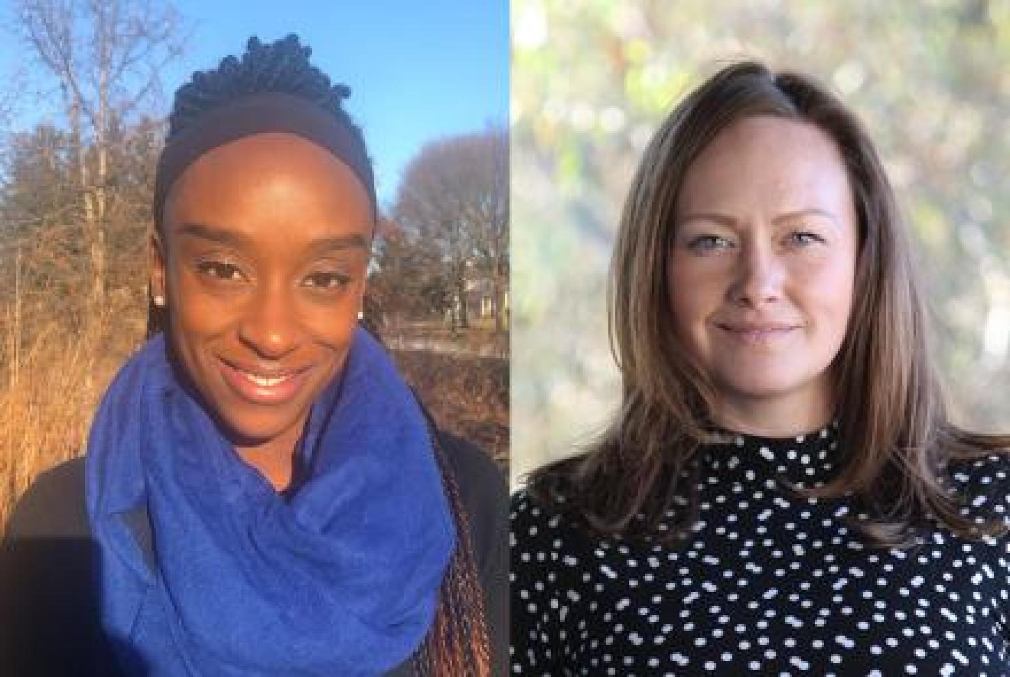 Image: Dr Kanika Samuels Wortley (provided) and Professor Kate Henne (ANU, RegNet)