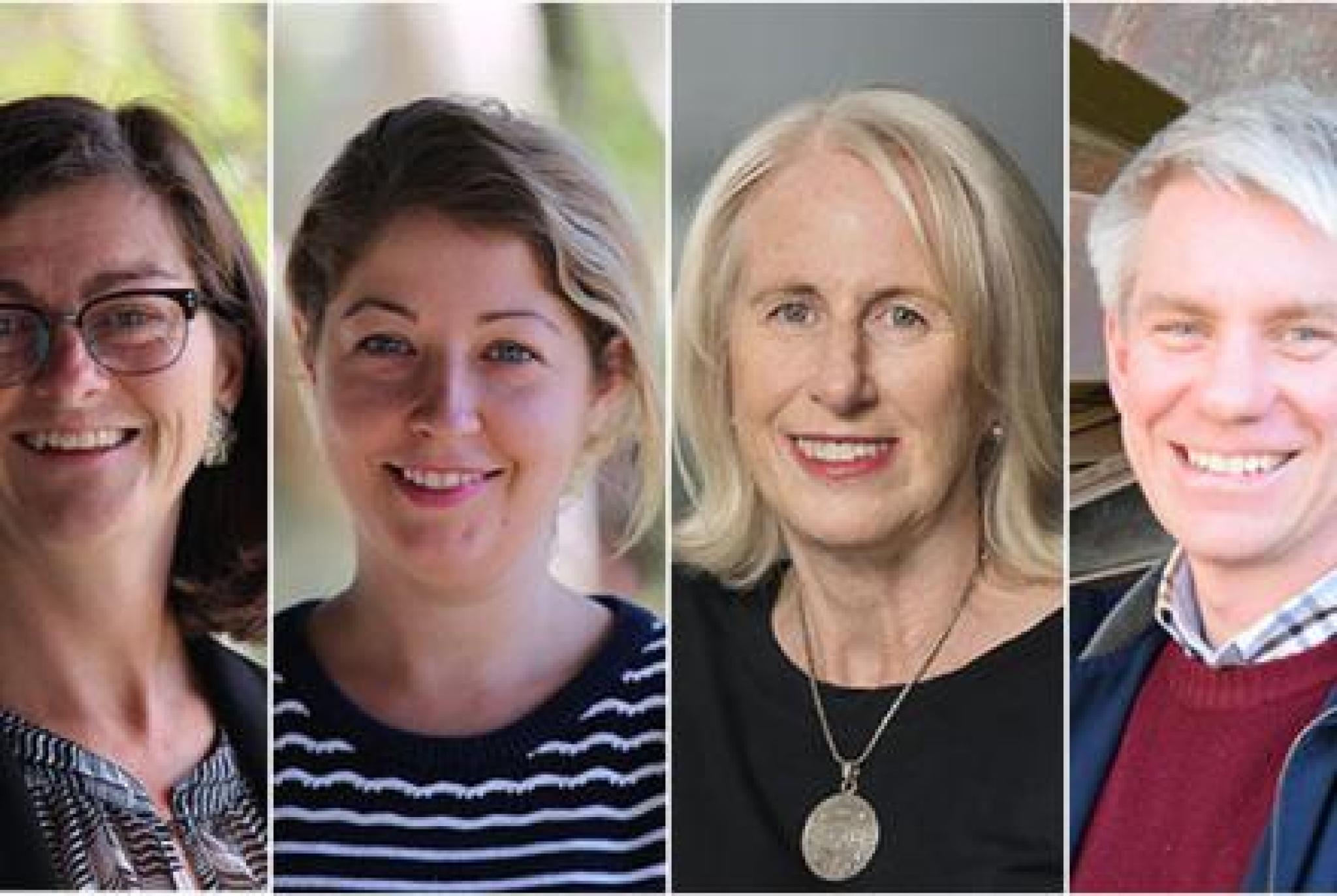 Image: (Left to right) Prof Sharon Friel, Dr Belinda Townsend, Hon Prof Fran Baum, Dr Jensen Sass