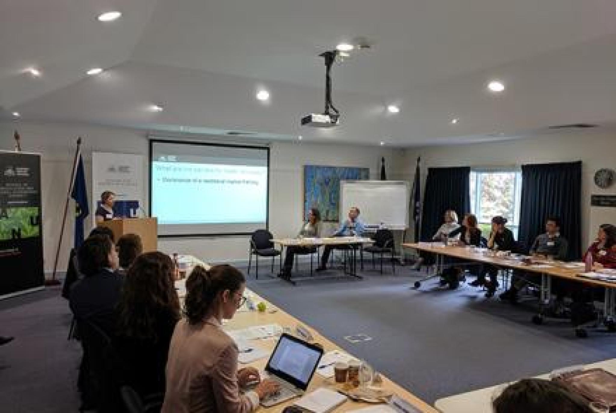 Image: Attendees during trade and health roundtable event (RegNet)