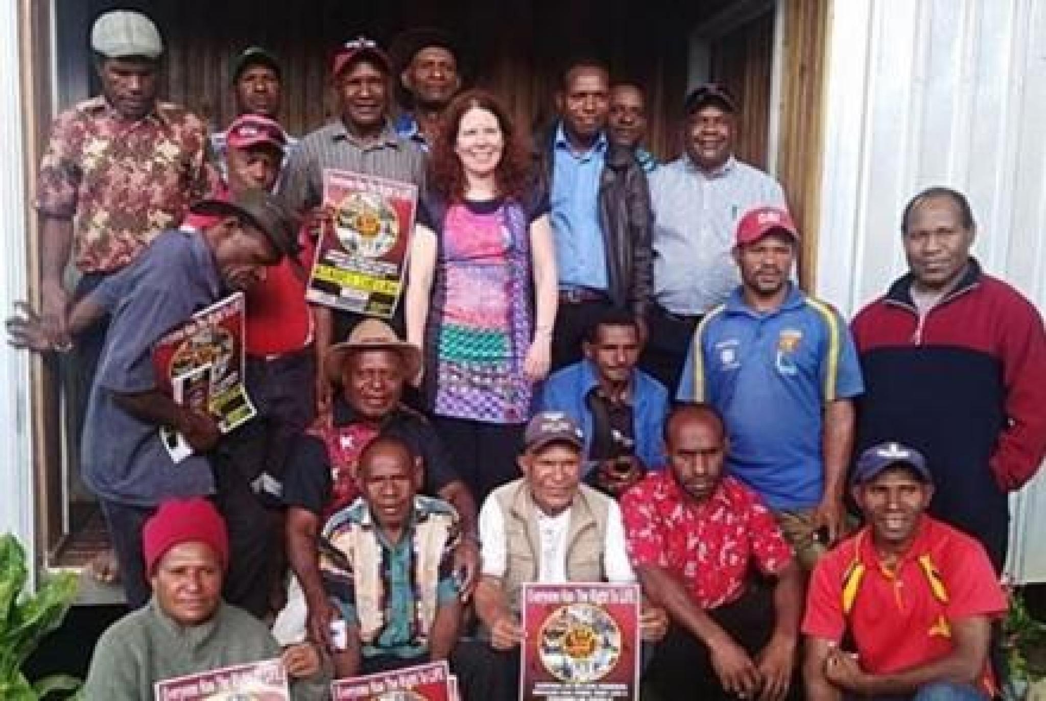 Image: Local councillors participate in discussions about combatting sorcery accusation related violence hosted by Voice for Change in Jiwaka (Credit: Miranda Forsyth)