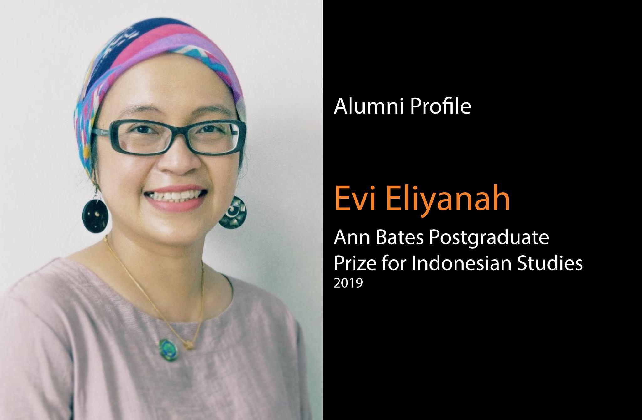 Alumni profile: Dr Evi Eliyanah