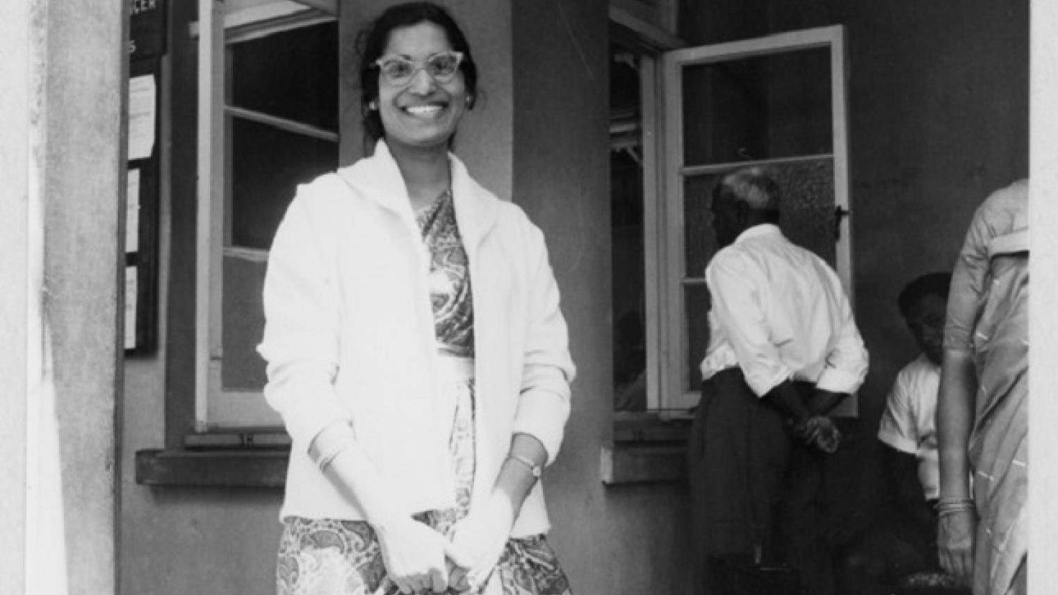 Photo: Candidates Nomination Day Suva: Federation Party candidate Irene Jai Narayan of the Federation Party, 1966. Loloma Livingston and Irene Jai Narayan were the first women to be elected to Fiji’s parliament, only three years after women in Fiji were given the vote. Photo by Robert Norton, PMB PHOTO 103-167. Photo: Candidates Nomination Day Suva: Federation Party candidate Irene Jai Narayan of the Federation Party, 1966. Loloma Livingston and Irene Jai Narayan were the first women to be elected to Fiji’s parliament, only three years after women in Fiji were given the vote. Photo by Robert Norton, PMB PHOTO 103-167.