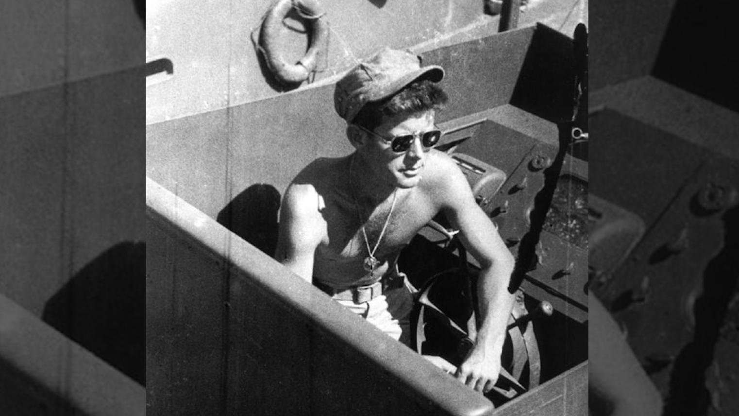 JFK aboard the PT109