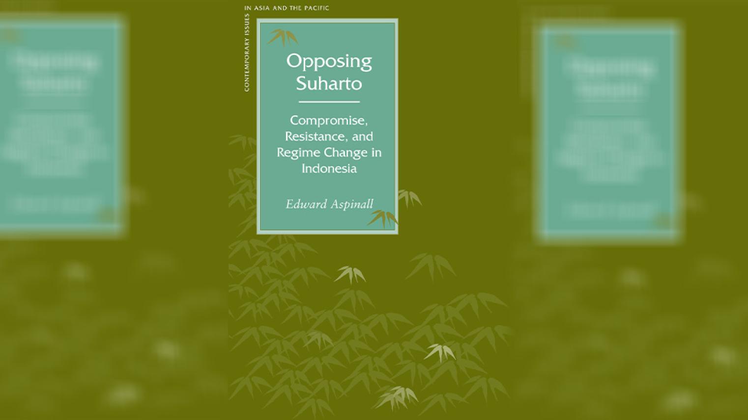 Opposing Suharto book cover 