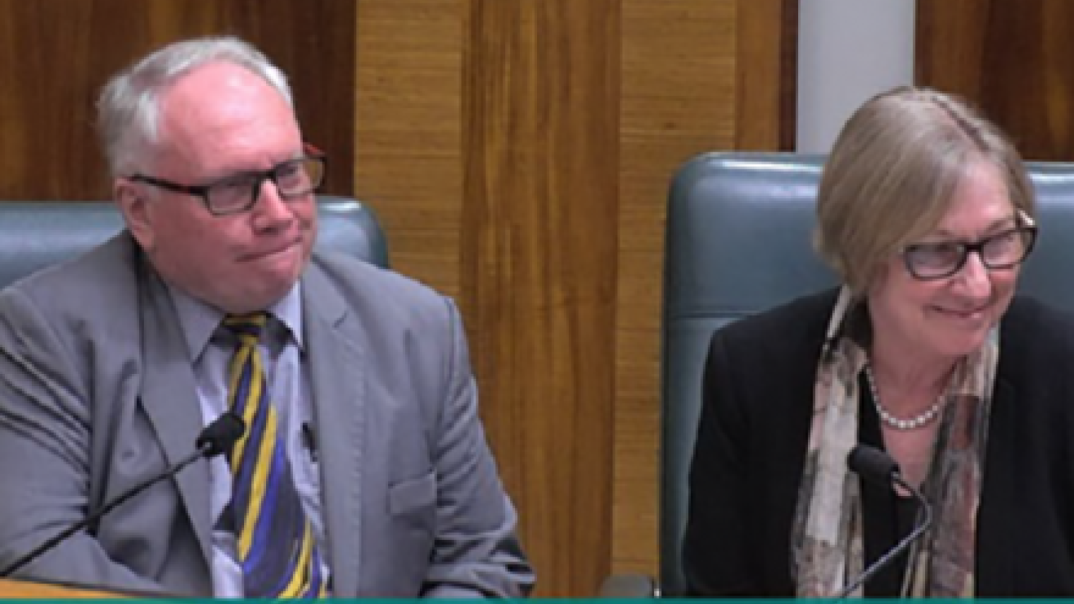Image of Professor John Braithwaite and Professor Valerie Braithwaite (RegNet)