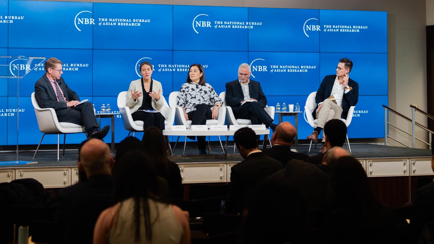 Dr Benjamin Herscovitch (first from right) at the launch of Strategic Asia: Reshaping Economic Interdependence in the Indo-Pacific 2024. Dr Benjamin Herscovitch (first from right) at the launch of Strategic Asia: Reshaping Economic Interdependence in the Indo-Pacific 2024.